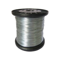 BOBINA FIO DE ACO INOXIDAVEL P/ CERCA ELETRICA 0,60mm